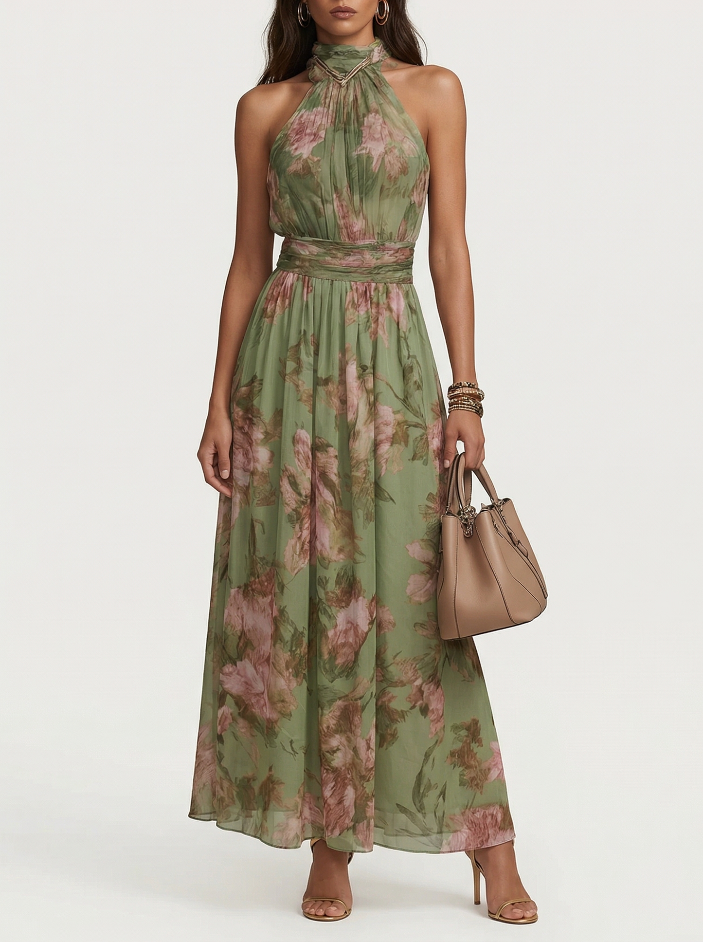 Olivia | Vestido largo floral