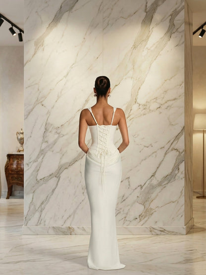 Vestido Sculpt Plisado Allegr