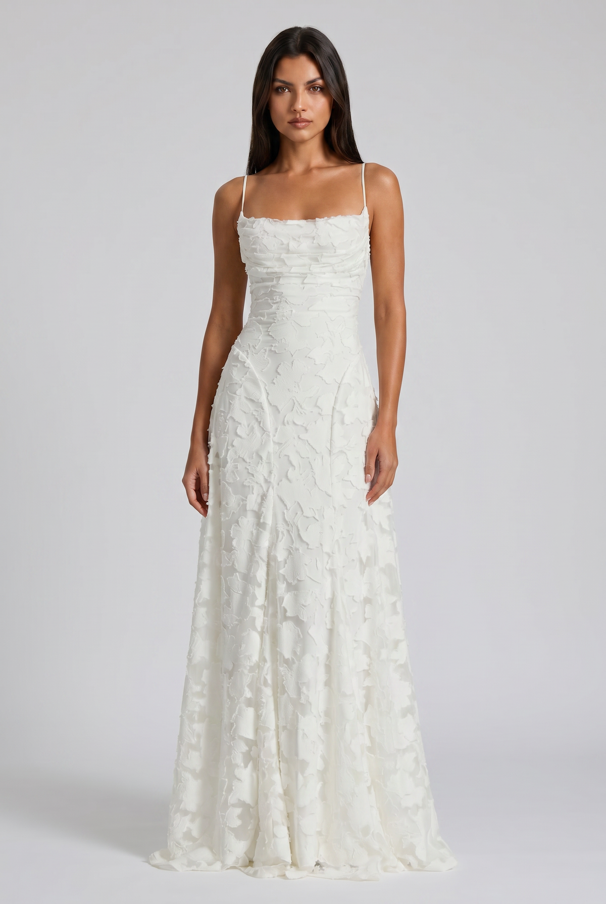 Louise Vestido Maxi Drapeado