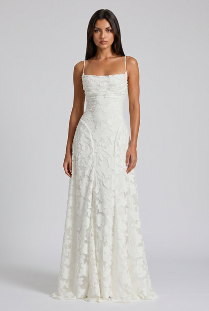 Louise Vestido Maxi Drapeado