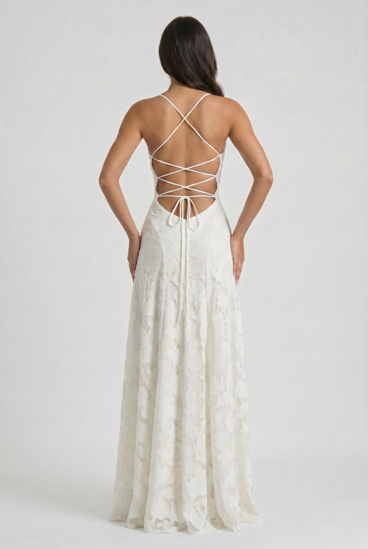 Louise Vestido Maxi Drapeado