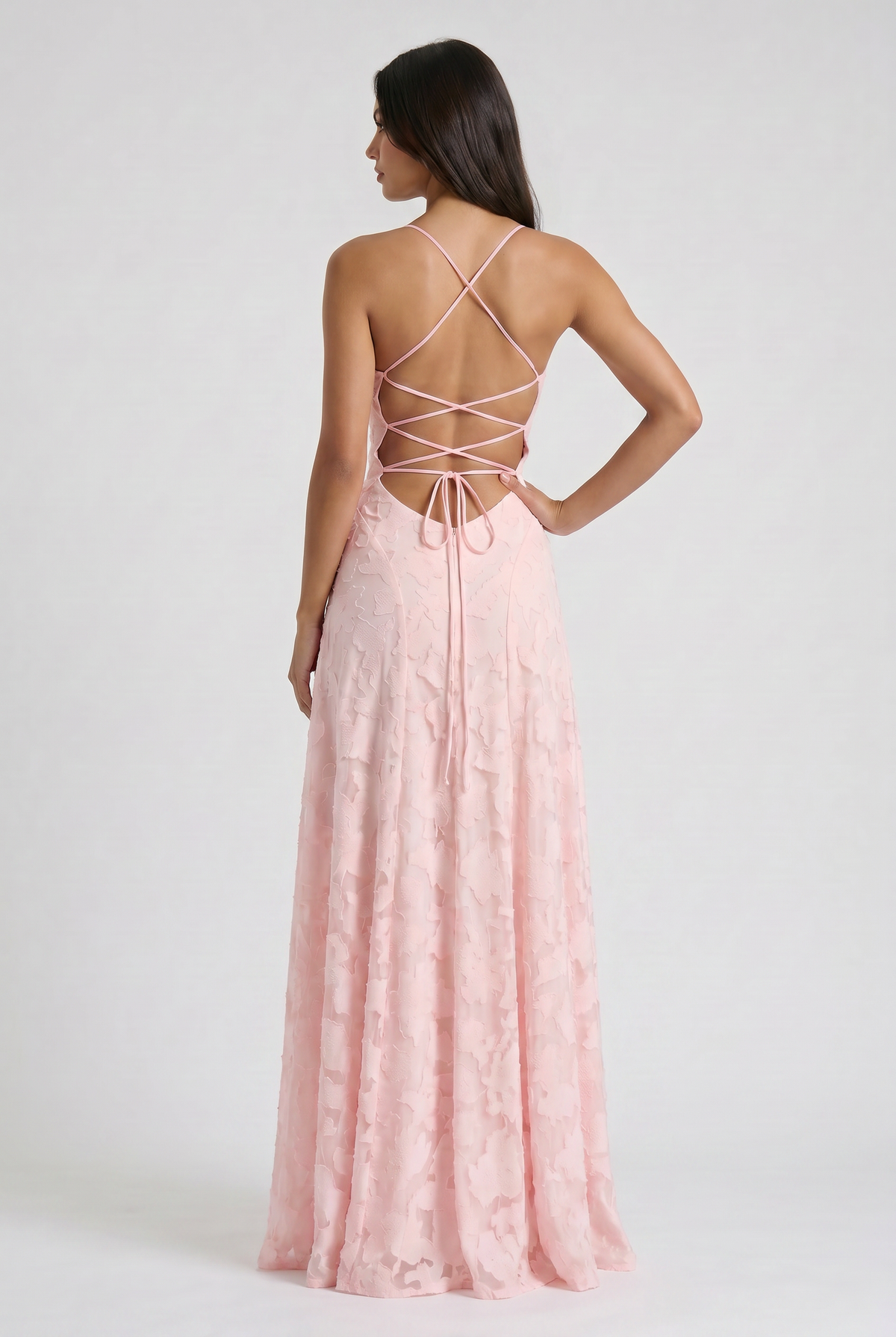 Louise Vestido Maxi Drapeado