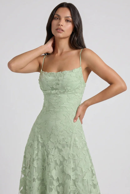 Louise Vestido Maxi Drapeado