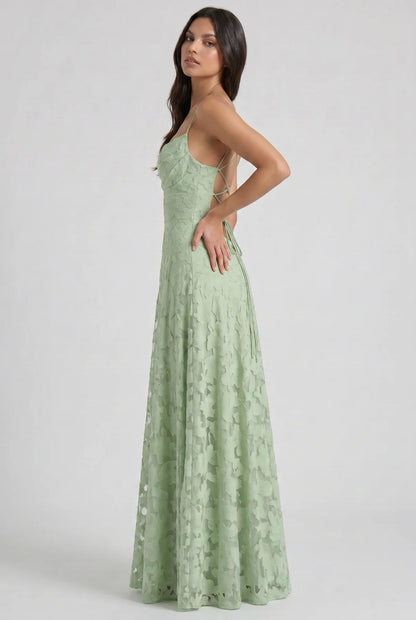 Louise Vestido Maxi Drapeado