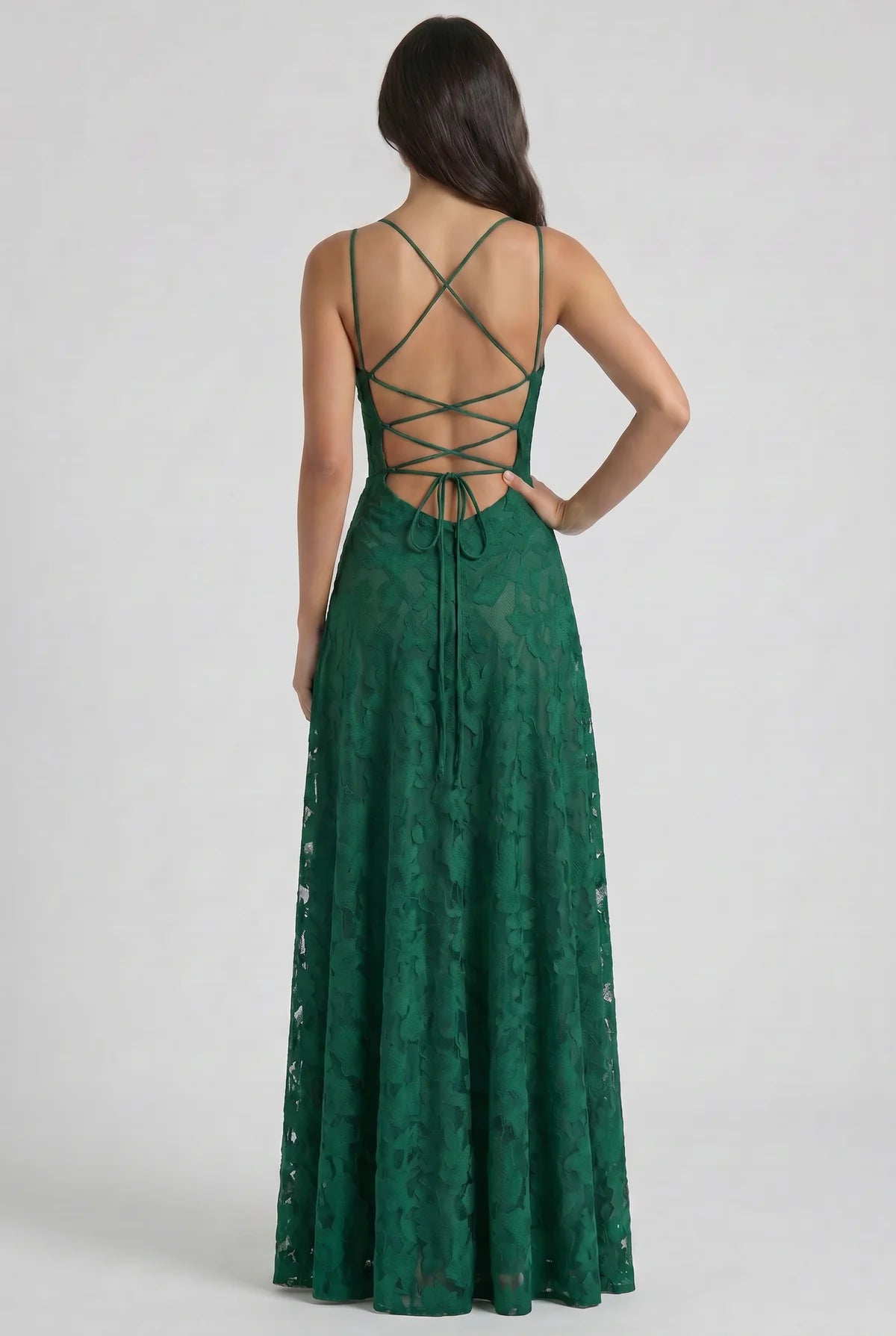 Louise Vestido Maxi Drapeado