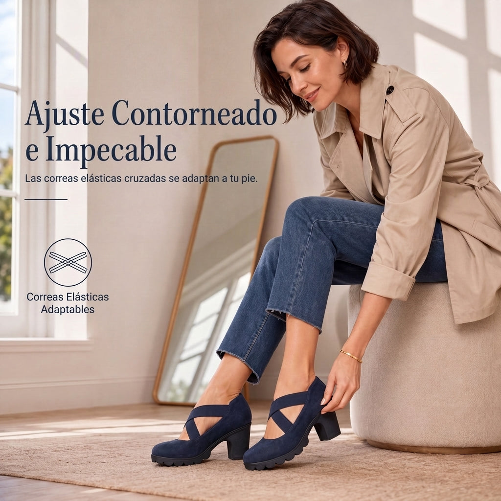 Lola zapatos plataforma - detalle
