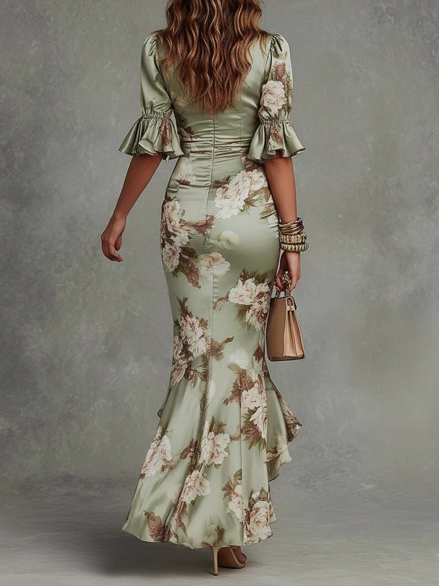 Anastasia vestido floral color