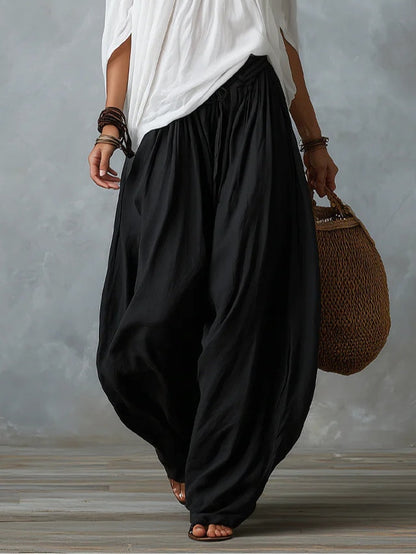 Margarita | Conjunto Top Blanco Hombros Descubiertos y Pantalón