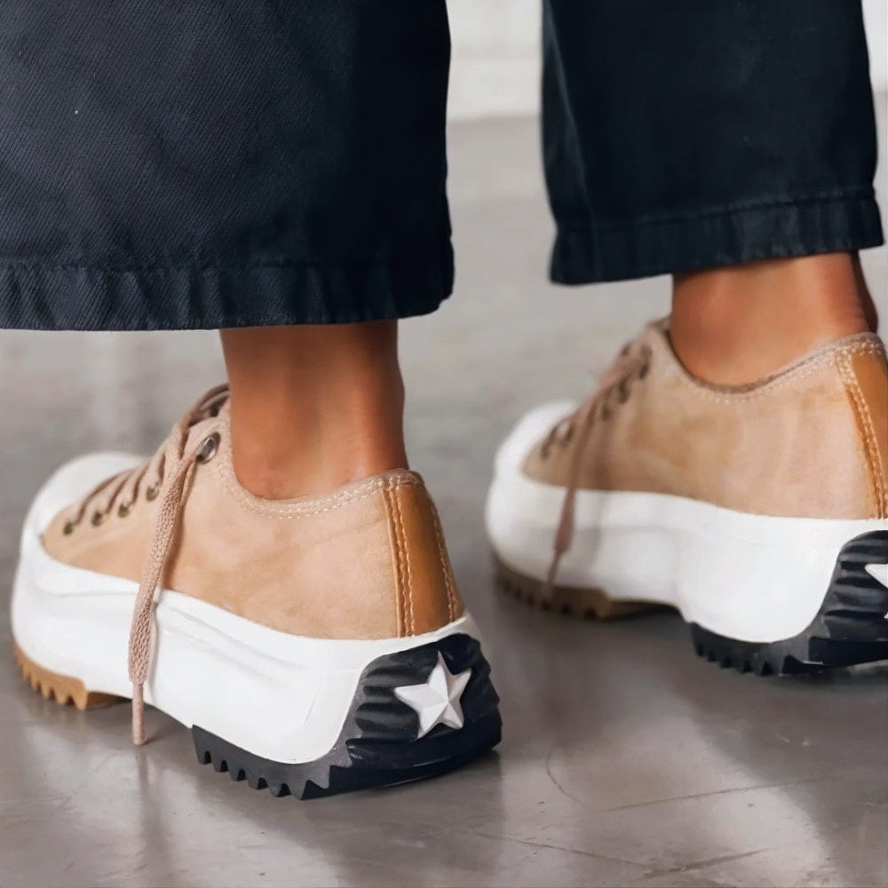 Bettina - zapatos con plataforma, detalle