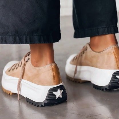 Bettina - zapatos con plataforma, detalle
