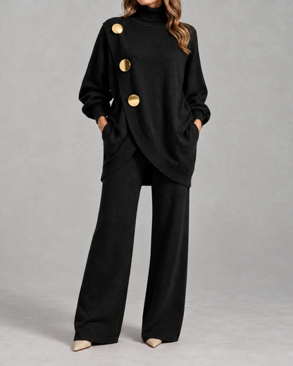 Cecilia conjunto de punto negro