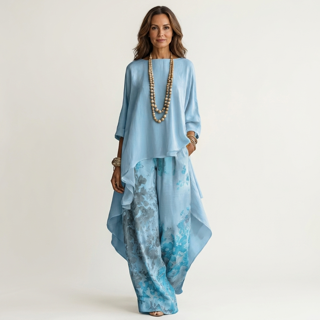 Cariola - conjunto de dos piezas, color azul