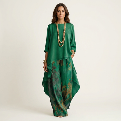 Cariola - conjunto de dos piezas, color verde