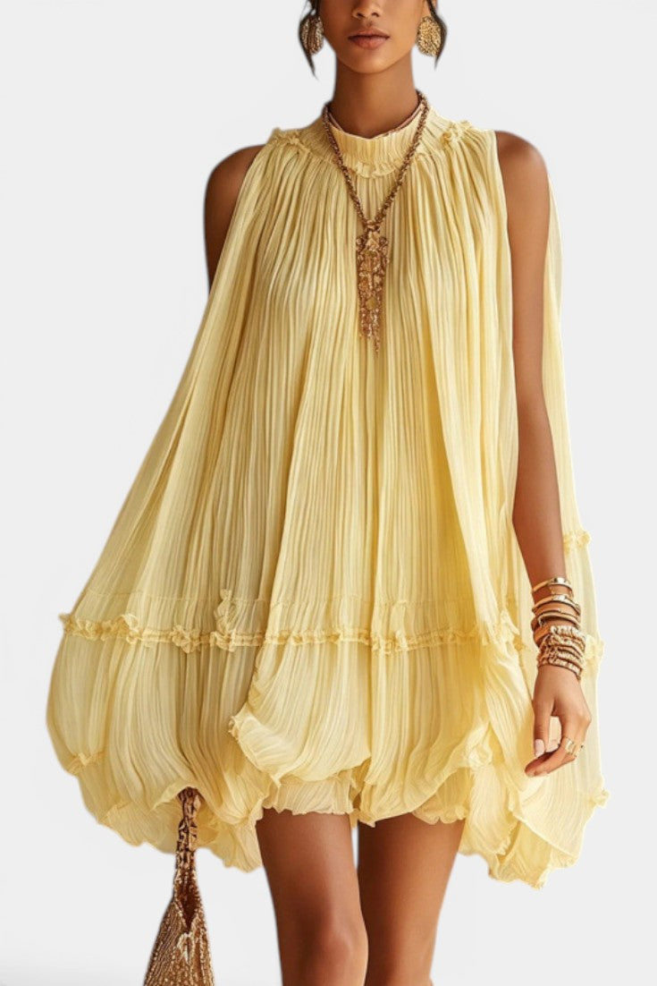 Khalani vestido corto color