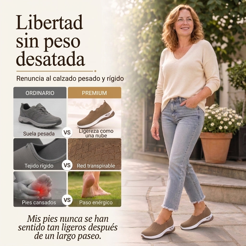Miela zapatillas ligeras - libertad sin peso