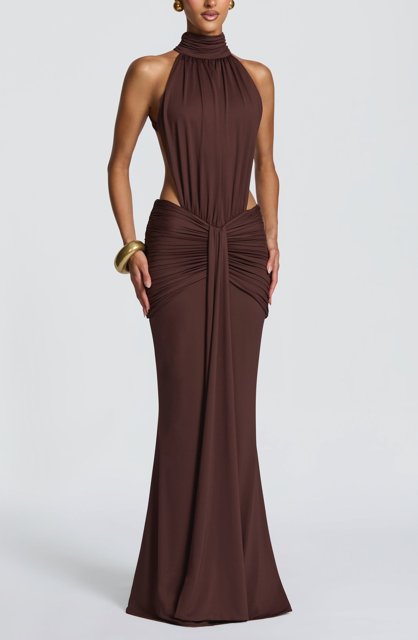Silk Aura | Vestido largo gala