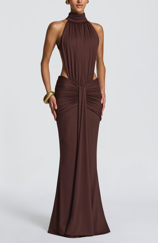 Silk Aura | Vestido largo gala